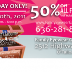 Family Eyewear Gallery - ad design 1