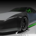 3D car modeling - side panel details